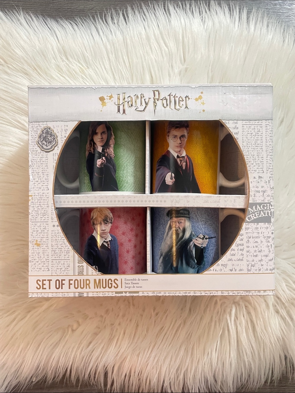 Harry Potter Set of Four Character Mugs - Multicolor